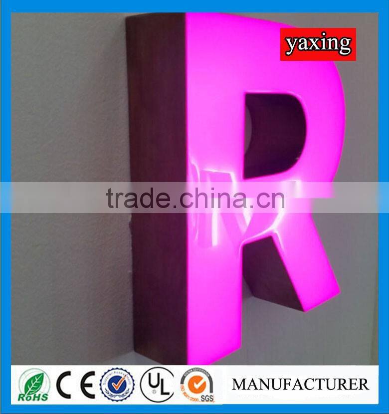 LED epoxy resin letter luminous letters