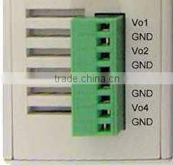 4 ports Wide Range DC Input Gigabit DIN Railed POE Injector
