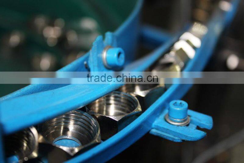 BFZX-A Color blue air pressure 0.3-0.5MPa nut and core assemble machine conditoning fule hose assembly machine