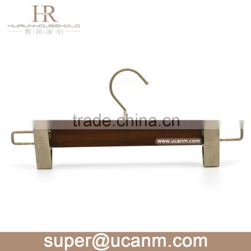 HRW-U31GV cheep wood trouser hanger