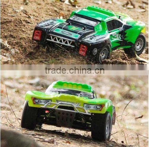 WL A969 1/18 Scale RC Car High Speed 2.4G 4CH RC Car 4WD 45km/h drive short truck