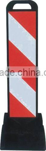 Yellow Plastic No Parking Warning Sign Board