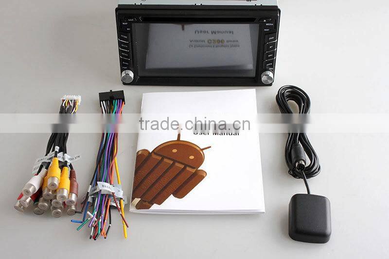 Ownice Quad Core Android 4.4 for nissa x-trail 2 din car dvd car radio with gps Support OBDll 3G