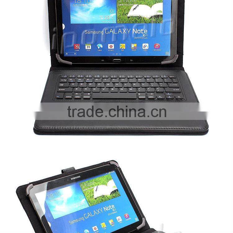 sliding case bluetooth keyboard PU leather tablet universal cover