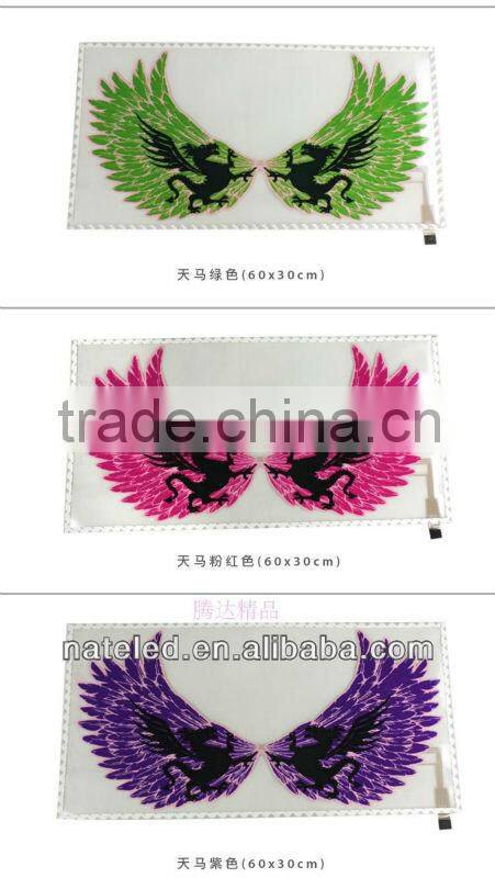 2014the latest auto car fashion stickers,car led stickers/car music rhythm lamp