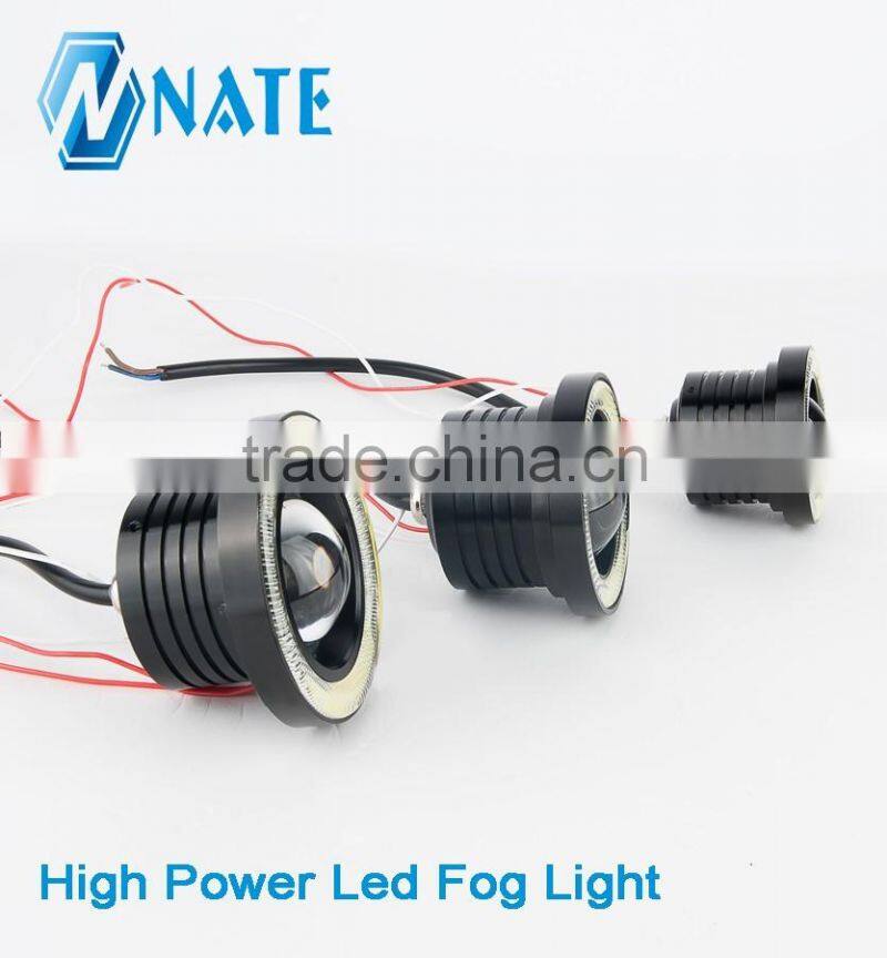 Auto Spare Parts Car Led Lighting Factory High Power Angel Eye Led Fog Light