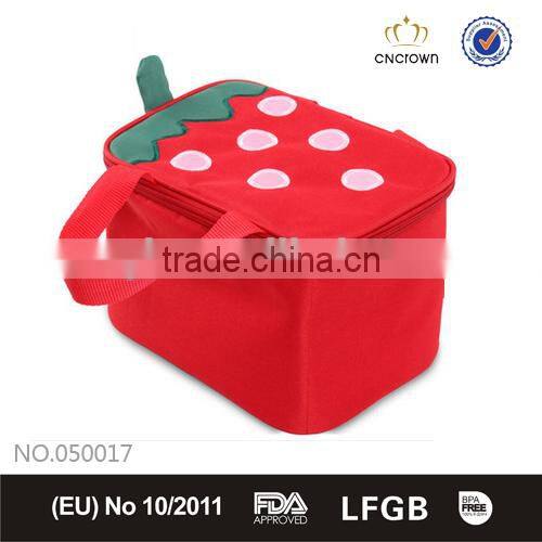 Strawberry kids lunch bag lovely shape