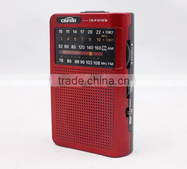2016 newest model cheap usb mini portable am fm radio