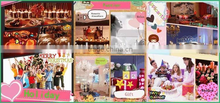 high quality scented soy candle in black glass jar with box