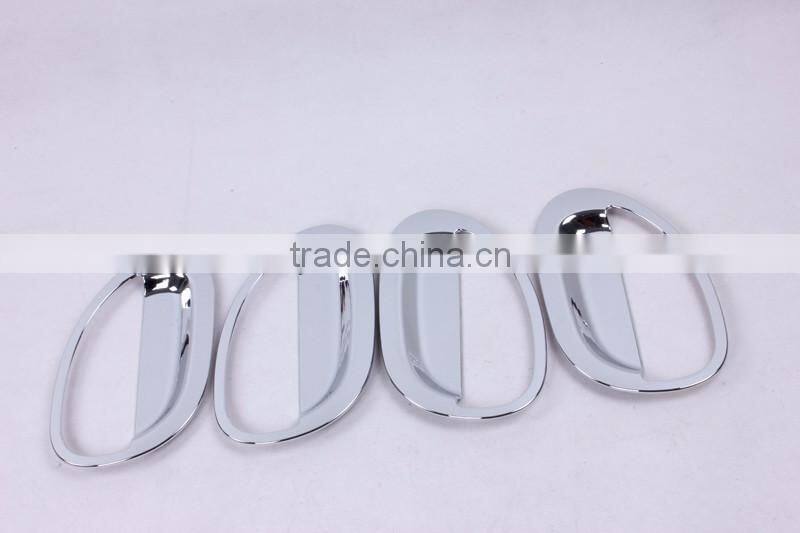 CHROME DOOR HANDLE BOWL COVER FOR RENAULT KWID STD RXE RXL RXT 2015 SUV