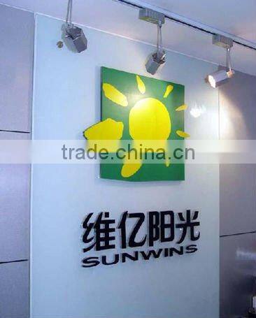 Custom logo sign, wall sign logo, plastic street sign