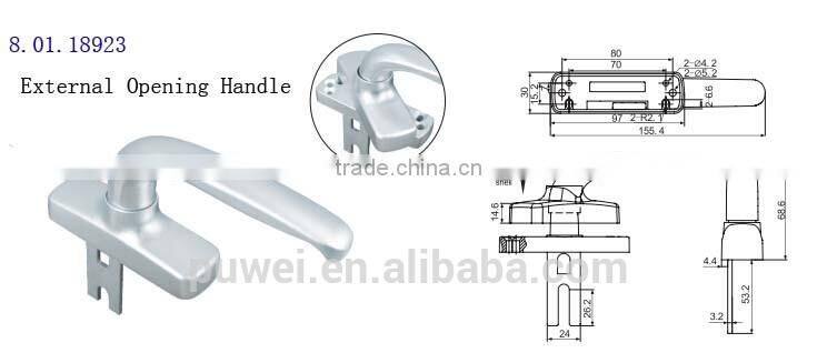 Aluminum Casement Window Handle Door Locks and Handles Aluminum and Glass Door Handle