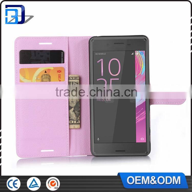 2016 Trending Products Cell Phone Case For Sony Xperia X, Wallet PU Leather Flip Cover Case For Sony Xperia X Alibaba Express