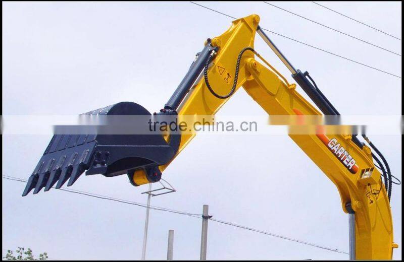 6 Ton China Made Brand New Small Excavator with Steel Crawler, CE / ISO Certificate, CT65-8A , CT65-8B