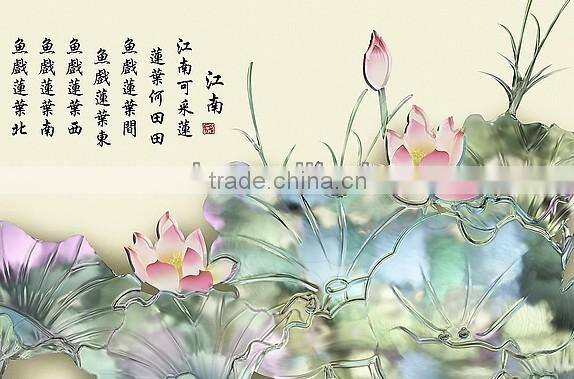 Bedroom glass painting/Picture Digital UV Printer NC-UV0612/Impresora digital UV por Vidrio/Imprimante UV numerique pour verre