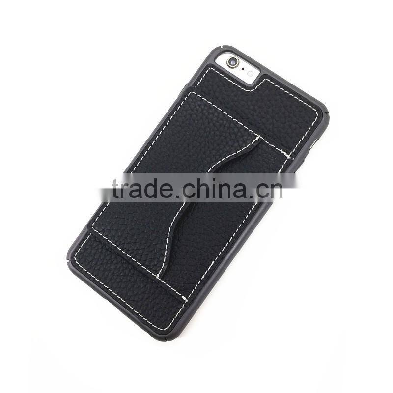 New products business type cellphone PU TPU leather phone case with card slot for iphone 7/7S