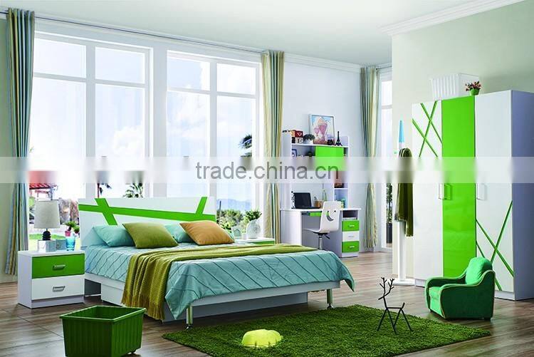 kids wooden panel bedroom furniture sets in marine helm design