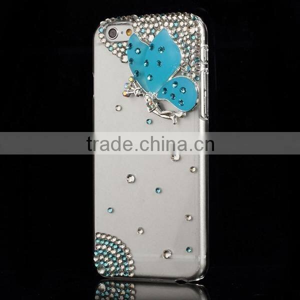 New style professional rhinestone case for apple for iphone 6