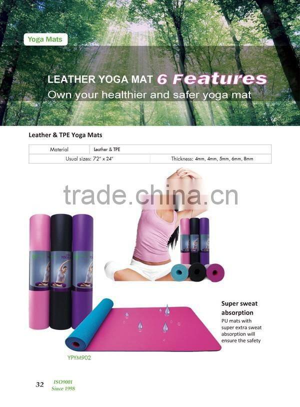 ZHENSHENG paraffin free full printing yoga mat
