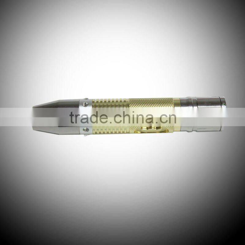 2012 TrustFire special design for identification jewelry TR-Y1 CREE XR-E yellow 139lm jade light(1*18650)