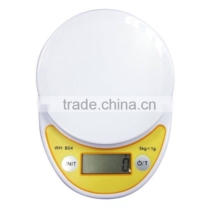 5kg/1g Cheap price digital food kitchen scale