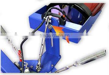 2 color 1 station manual silk screen printer with flash dryer