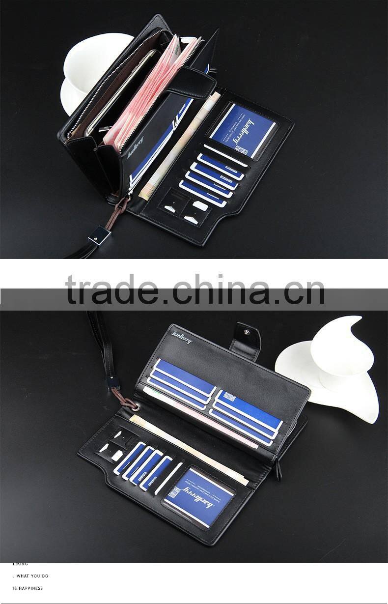 Fashion Brand Wallets For Men Business with baellerry brand