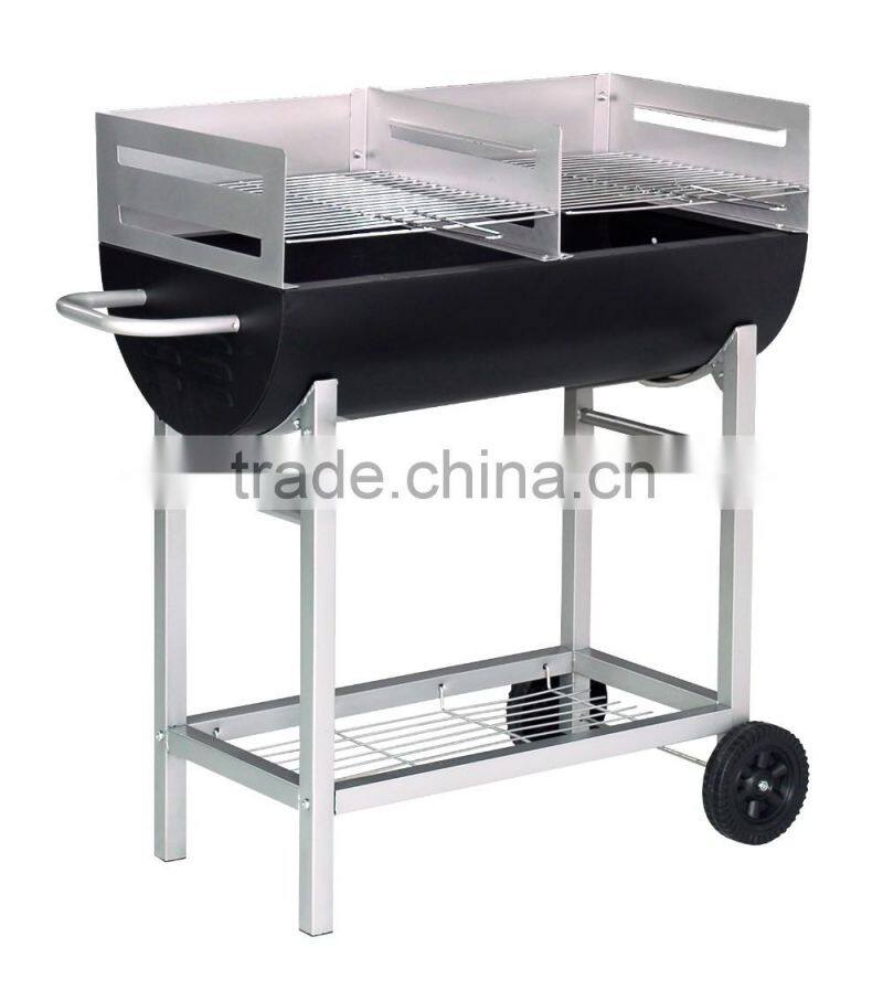 Easily Assembled Feature and Porcelain Enameled Finishing BBQ Grill