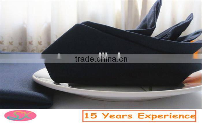 Table napkin for hotel and restaurant /High quality polyester napkin wholesale