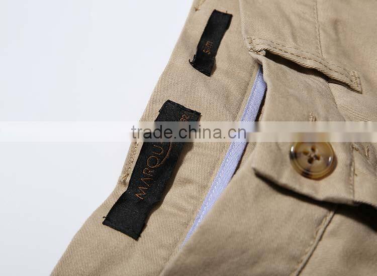 China high quality cheap bright color fine men formal pants designs trouser belt brand short