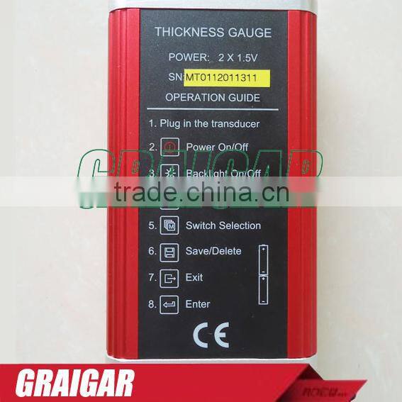 Ultrasonic Thickness Gauge MT200/Corrosion Gauge/Precision Gauge Measure Wide Range Of Material