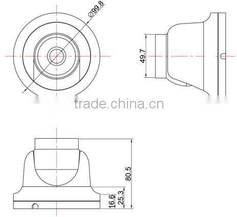 LS VISION rohs cctv camera 1080p hd digital waterproof cctv camera
