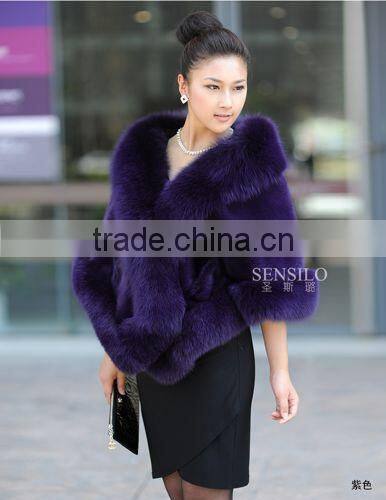 MK001 new style mink fur shawl