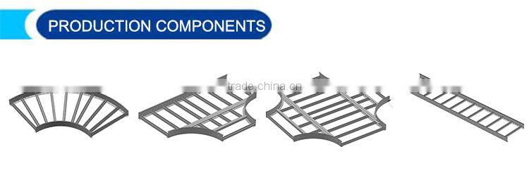 Q235 carbon steel powder coated cable tray ladder