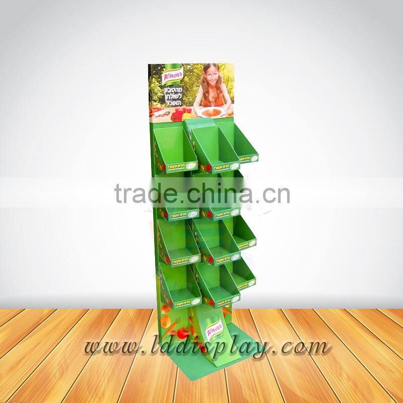 Custom pop up cardboard display stand