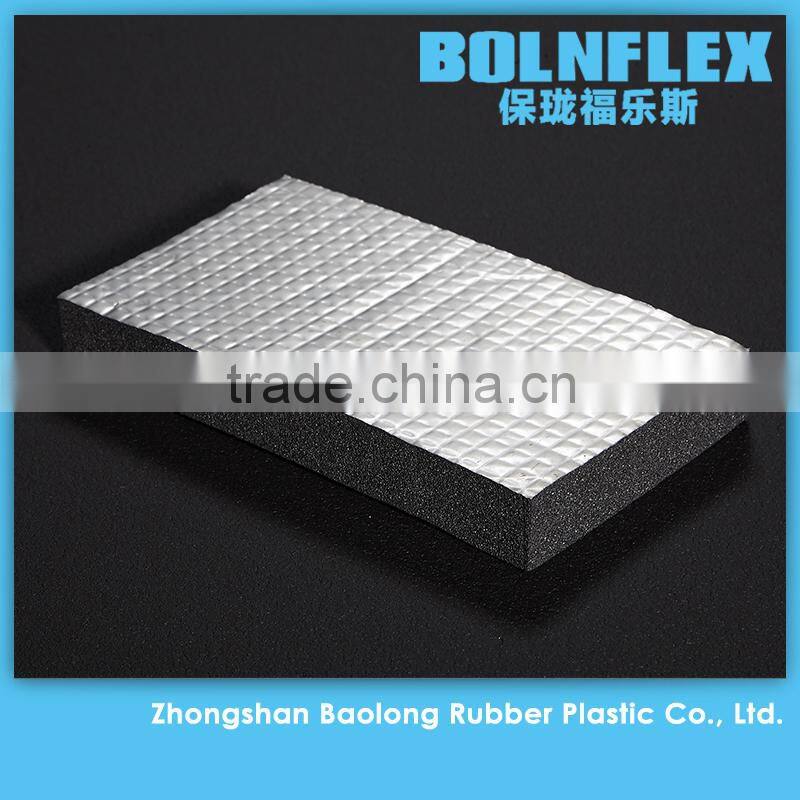 Fireproof Cold And Heat Insulation Flexible Pvc Rubber Foam Board