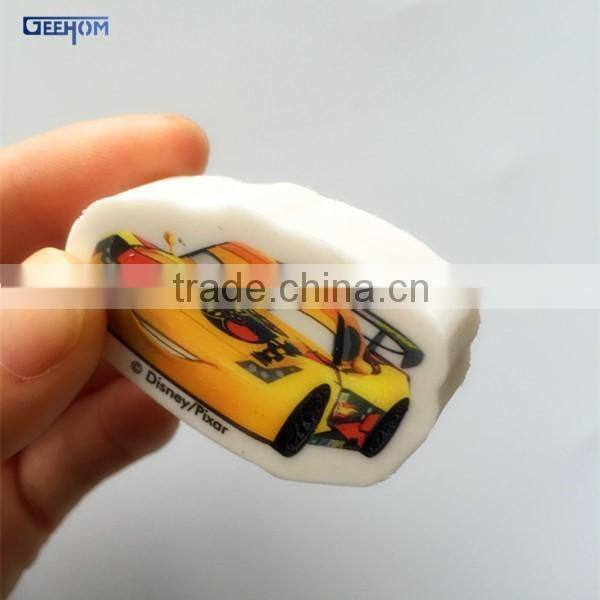 custom animal shape novelty eraser for promotional