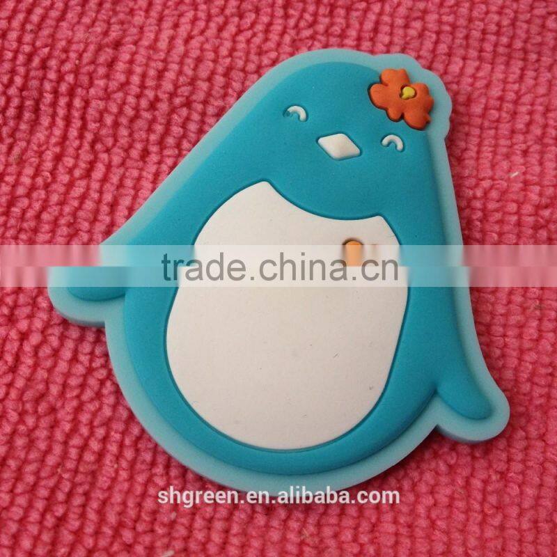 Custom promotional silicone rubber souvenir gift,3D rubber cartoon design for park