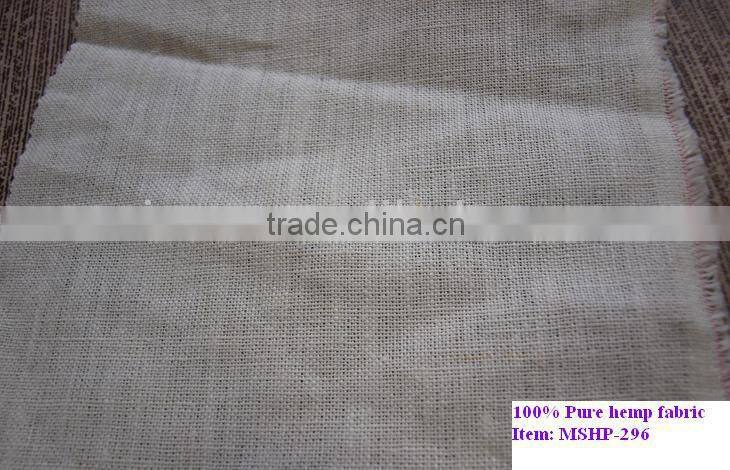 100% natural hemp fabric