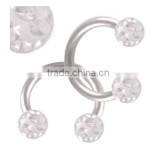 Basic Item Fake Eyebrow Ring CBR Body Jewelry