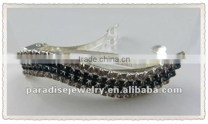 Wholesale colorful crystal rhinestone Barrette