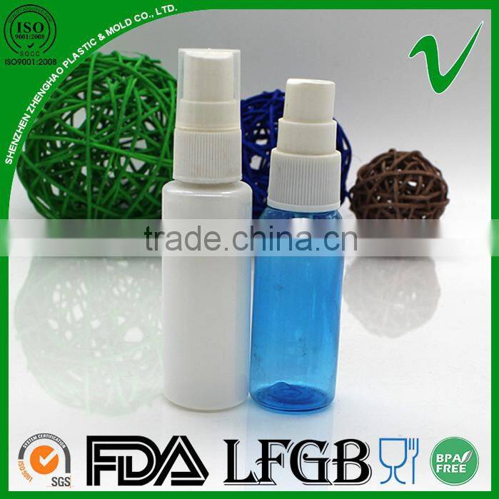 20ml smart wholesale HDPE plastic refillable perfume sprayer bottle