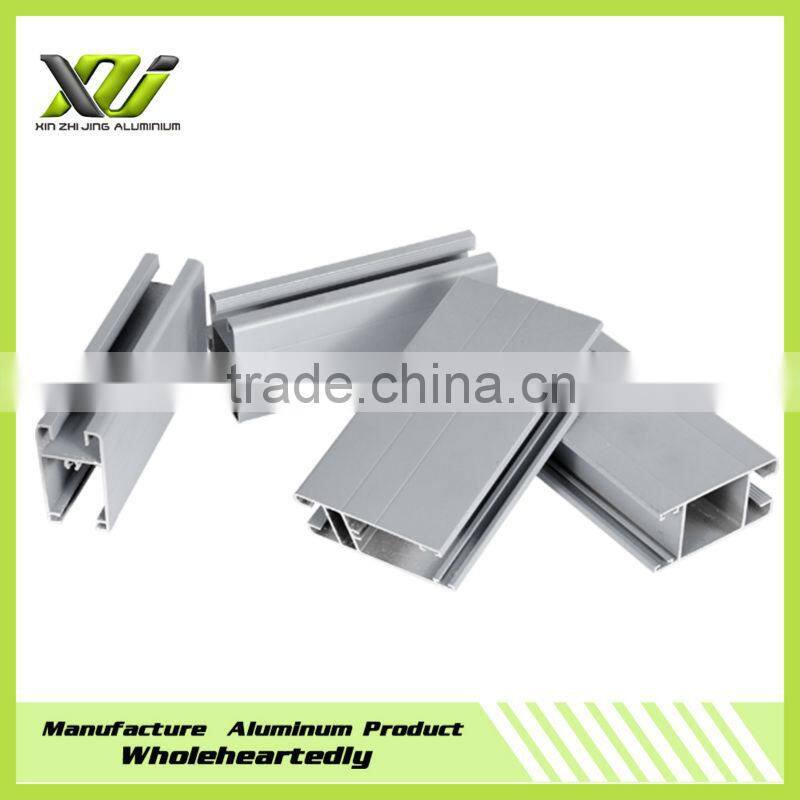 white powder coating sliding window aluminum profile
