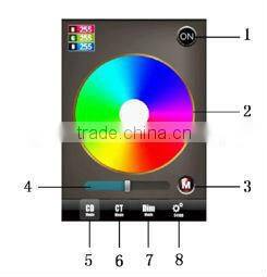 mini 12-24v router connect led wifi controller