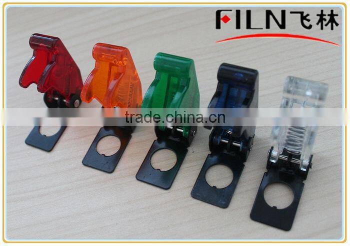 FILN Blue Auto Toggle Switch Aircraft Transparent Cover