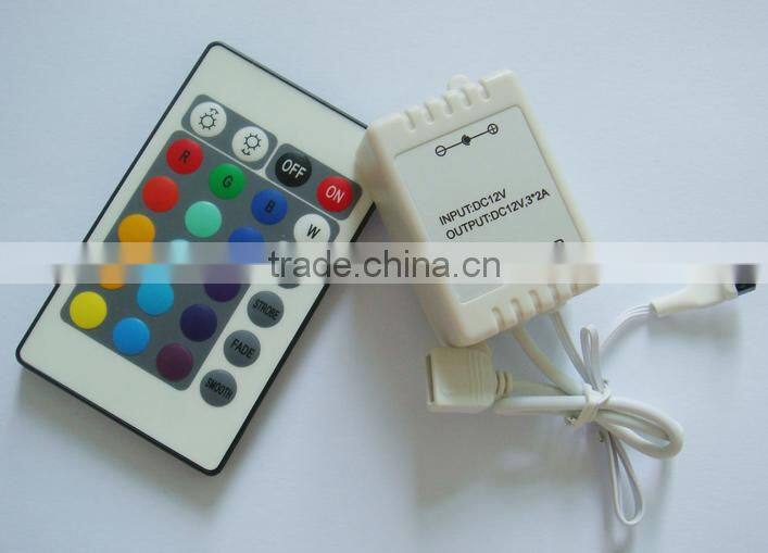 Shenzhen factory LED manufacturer Flex Strips christmas 2015 wholesale price 5m 5050RGB led light strip with 24 key remote