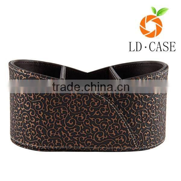 Cheapest best sell cheap leather TV remote control organizer storage case
