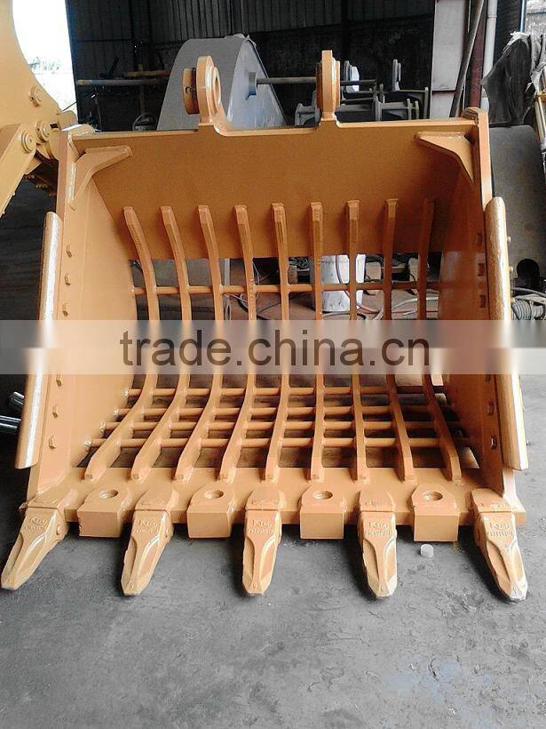 excavator Volvo EC210/EC240 rock skeleton bucket