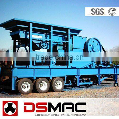 Construction Waste Plant Mobile Jaw Crusher For Sale