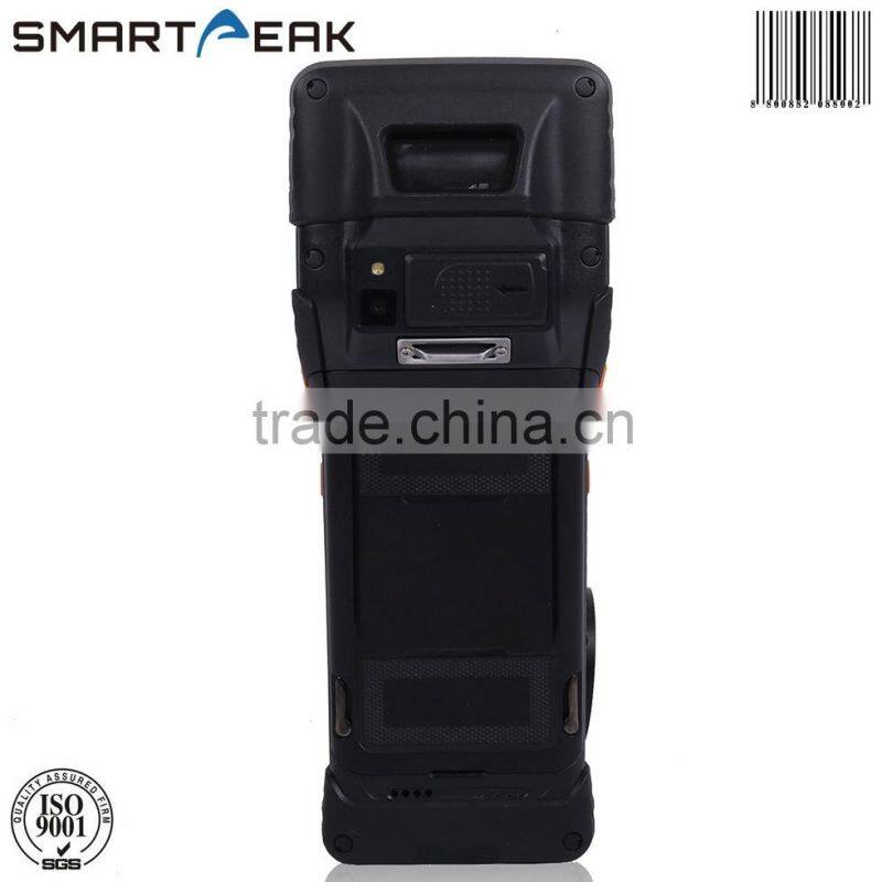 android handheld pos payment terminal with printer and fingerprint
